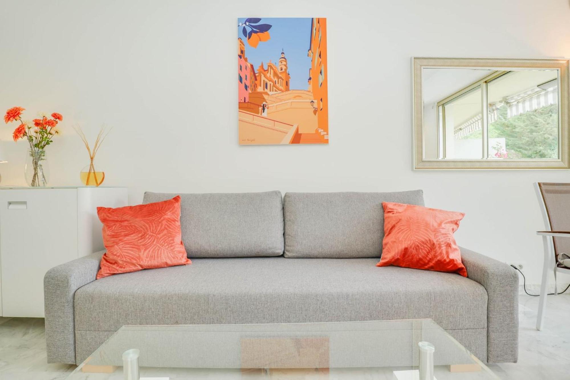 « La Grande Residence » Vue Mer, Piscine Mentone Esterno foto