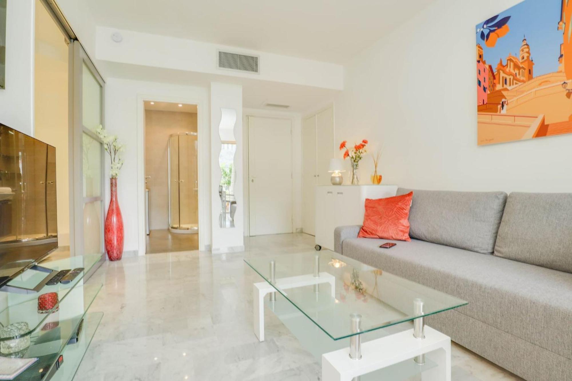 « La Grande Residence » Vue Mer, Piscine Mentone Esterno foto