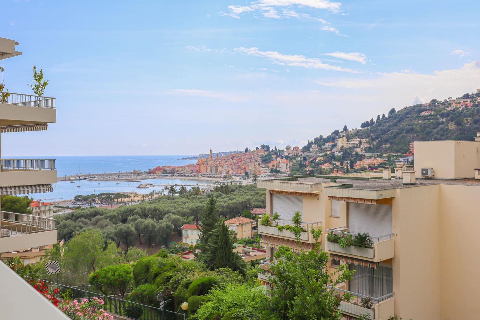 « La Grande Residence » Vue Mer, Piscine Mentone Esterno foto